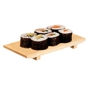 Base Retangular em Bamb natural para Sushi 275x180x25mm 1 un