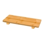 Base Retangular em Bamb natural para Sushi 300x110x25mm 1 un