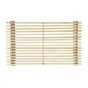 Esteira de Apresentaao de Sushi na Mesa em Bamb Natural 530x325x20mm 10 un