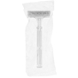Lmina de barbear dupla folha individual Plstico HDPE transparente 100mm 100 un