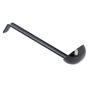 Colher Concha de Buffet em Policarbonato Preto 270mm 1 un