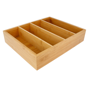Caixa de Apresentao Buffet em Bamb para Talheres / Infuses 290x240x60mm 1 un