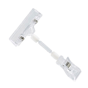 Mola Articulada em Plstico Transparente PS 80x26x161mm 10 un