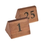 Cavalete em Madeira com Nmeros de Mesa de 1 a 25 48x46x42mm 25 un