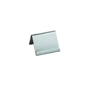 Cavalete Porta Etiquetas de Mesa em Inox 60mm 25 un