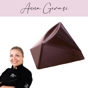 Molde em Plstico Policarbonato para Bombons Praline Hope 32x32x18mm