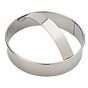 Forma Cortante para Pastelaria Inox com Pega - Circular Liso 120mm