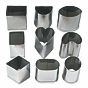 Conjunto de 9 Formas Cortantes em Inox para Pastelaria - Praline