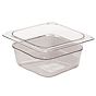 Cuba Policarbonato Gn 1/6 Transparente para Utiliza��o A Frio 1,5L 6un