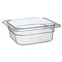 Cuba Policarbonato Gn 1/6 Transparente para Utiliza��o A Frio 1L 6un