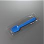 Colher de Plstico Opaco Azul de Gelado 95mm Embrulhada Individualmente 4000un