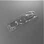 Colher de Plstico Transparente de Gelado 95mm Embrulhada Individualmente 4000un