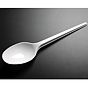 Colher de Plstico Branco de Sopa Econmico 162mm 20x100un