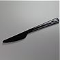 Faca de Plstico Preto PLUS 180mm 1800un