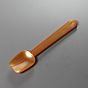 Colher de Plstico Opaco Dourado de Gelado 95mm 6x500g