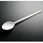 Colher de Plstico Branco de Sobremesa Econmico 150mm 40x100un