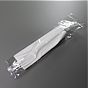 Conjunto de Garfo + Faca de Plstico Branco PLUS + Guardanapo 500un
