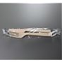 Conjunto de Garfo + Faca de Plstico Creme PLUS 180mm 700un
