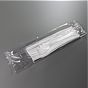 Conjunto de Garfo + Faca de Plstico Transparente PLUS + Guardanapo 500un