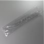 Faca de Plstico Transparente Econmico 162mm Embrulhado Individualmente 1800un