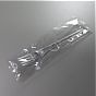 Garfo de Plstico Transparente Econmico 162mm Embrulhado Individualmente 1500un