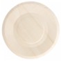 Prato de Madeira redondo 155x10mm 50 un