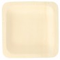Prato de Madeira quadrado 115x115x15mm 50 un