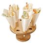 Suporte Bambu para 10 Cones