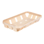 Cesta em madeira de choupo 260x125x40mm 6x20 un