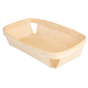 Cesta em madeira de choupo 220x135x50mm 8x20 un