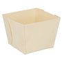 Barqueta em madeira de choupo 70x70x55mm 10x50 un