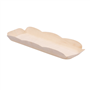 Barqueta em madeira de choupo 225x115x30mm 50 un