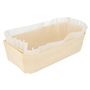 Barqueta em madeira de Choupo + Cpsula 230x130x70mm 4x25 un