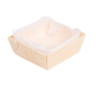 Barqueta em madeira de Choupo + Cpsula 55x55x20mm 12x25 un