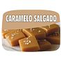 Etiqueta de Sabores para Gelados Caramelo Salgado