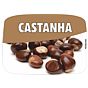 Etiqueta de Sabores para Gelados Castanha