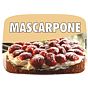 Etiqueta de Sabores para Gelados Mascarpone
