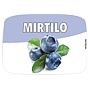 Etiqueta de Sabores para Gelados Mirtilo