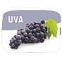 Etiqueta de Sabores para Gelados Uva
