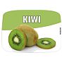 Etiqueta de Sabores para Gelados Kiwi