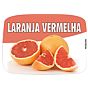 Etiqueta de Sabores para Gelados Laranja Vermelha