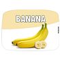 Etiqueta de Sabores para Gelados Banana