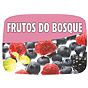 Etiqueta de Sabores para Gelados Frutos do Bosque