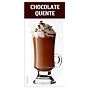 Etiqueta Plastificada Chocolate Quente em Copo com Asa e Chantilly 210x100mm