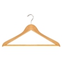 Cabide em Madeira Natural 445x12x230mm 4x12 un