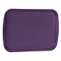 Tabuleiro de Refeio em Plstico 300x410mm Roxo 10 un