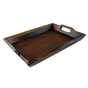 Tabuleiro Bandeja Room Service Madeira Natural 485x365x50mm 1 un
