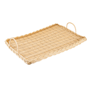 Bandeja Tipo Vime Rectangular com Asas para Queijos 525x300x30mm 1 un