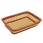 Cesta Tipo Vime Rectangular Bicolor 550x360x110mm 1 un