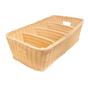 Cesta Tipo Vime Rectangular para Talheres 530x310x150mm 1 un